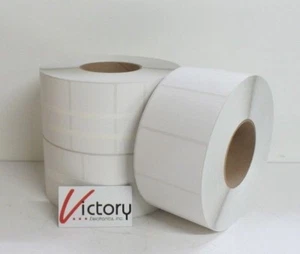 ULINE 3,25" x 2" Thermotransfer Etikett | Menge 6 Rollen im Etui | 16.500 Etiketten - Bild 1 von 5