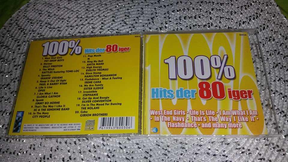 Diverse 100% Hits der 80er (1 CD) (CD) - Bild 1 von 1