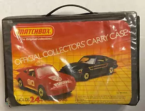 Matchbox Official Collectors Carry Case Holds 24 Die Cast Cars 1983 Vintage - Picture 1 of 8