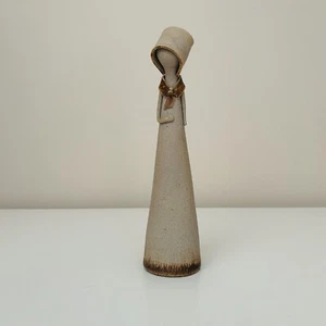Claycraft vintage minimalist woman pottery figurine by Fred Hillier - Picture 1 of 5