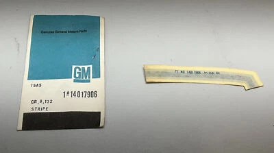 1976 - 1981 年通用 NOS 右握外部挡泥板条纹雪佛兰 Monte Carlo Camaro S83 — 第 1/2 张图片