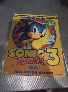 Sonic the Hedgehog 3 Brady Games Official Strategy Guide Tips Book - Picture 1 of 10