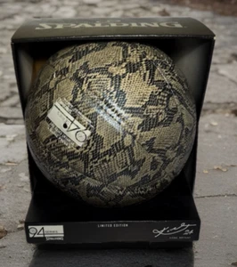 Spalding Kobe Bryant 94 Series 24K Silver Snakeskin Basketball lakers autograph - Picture 1 of 1