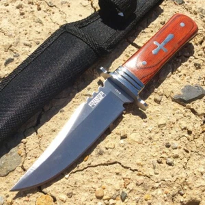 8" Defender Extreme Hunting Knife Full Tang Stainless Steel Blade - Picture 1 of 2