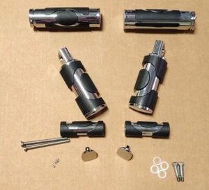 BIG DOG MOTORCYCLES OEM DRIVER GRIP & FOOT/TOE PEG SET 2004-11 MODELS USA MADE!! - Picture 1 of 3