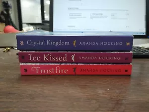 3 AMANDA HOCKING WATERSONG NOVELS PB BOOK LOT - Picture 1 of 10