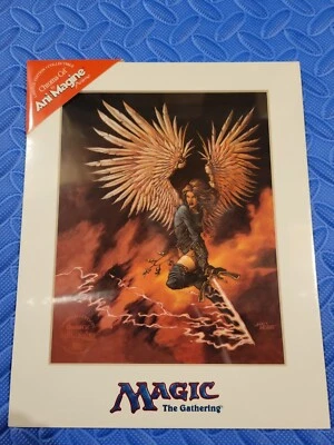 Avenging Angel ART print Chroma-Cel with COA Magic the Gathering MTG NEW SEALED  - Image 1 of 4