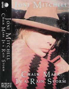 Joni Mitchell Chalk Mark In A Rain Storm CASSETTE ALBUM ROCK Electronic Pop Rock - Picture 1 of 12