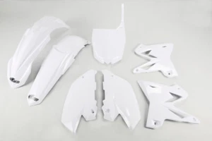KIT PLASTICHE RESTYLING Ufo YAMAHA bianche YZ 125 250 2002-2014 Bianco - Foto 1 di 1