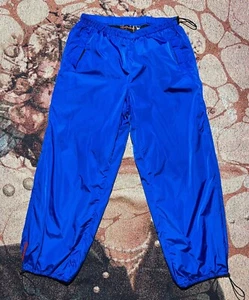 Prada Nylon Trouser Royal Blue Size 50 - Picture 1 of 6