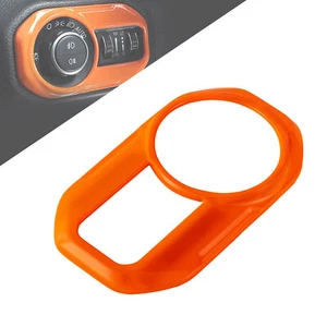 Tapa de botón interruptor de lámpara de faro de coche para Jeep Wrangler JL JT 2018-2021 - Imagen 1 de 12