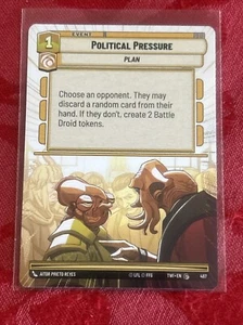 Hyperspace Star Wars Unlimited - Political Pressure - ToR #487 - Bild 1 von 7