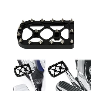 CNC Rear Foot Brake Pedal MX Spikes Lever Pad Step Fit For Harley Dyna Softail - Picture 1 of 12