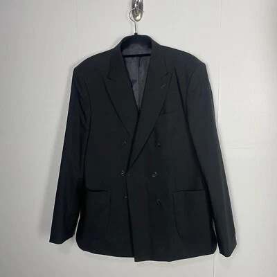 Louis Vuitton Uniforms Men's Dark Gray Virgin Wool Blazer/Jacket Size 52. - Image 1 of 4