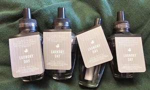 4 Bath & Body Works LAUNDRY DAY Wallflowers Fragrances Lavender Eucalyptus - Picture 1 of 3