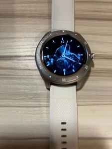 Smart Watch with White Strap – Fitness Tracker, Heart Rate & Blood Pressure - Picture 1 of 8