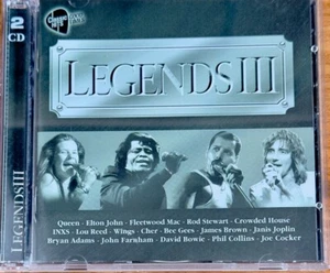 Legends III - Various Artists - 2CD COMPILATION - NM Cond - Fast Postage - Picture 1 of 2