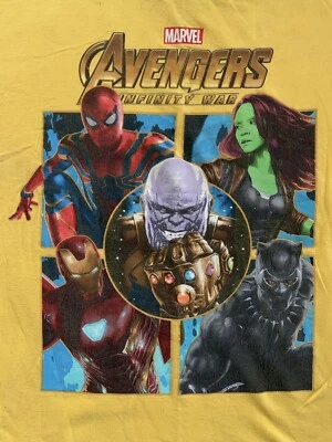 Marvel Avengers Infinity War Tee In Y-Boys Size 2X/18 - Image 1 of 4