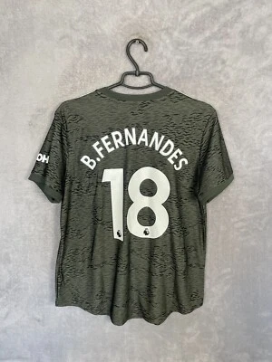 Fernandes Manchester United Visitante Camiseta Fútbol 2020-2021 Adidas EE2398 Mujer XL Foto 1 de 4