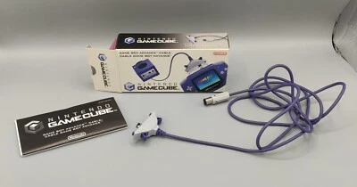 Cavo Originale Nintendo Game Boy Advance GameCube Cable, con scatola e manuale - Immagine 1 di 4