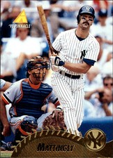 1995  Pinnacle New York Yankees Baseball Card #21 Don Mattingly