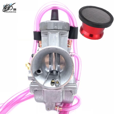 PWK38 38mm Carburetor & Air Filter For 1978-2002 Yamaha YZ250 1980-1981 YZ465 - Image 1 of 4