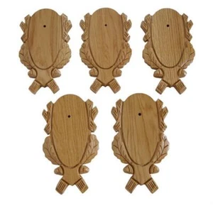 5 Piezas Placas De Trofeo Talladas Rehbock Claro Reh Bock - Imagen 1 de 4