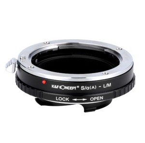 K&F Concept Adapter mount for Sony Alpha Minolta Lens to Leica M L/M camera