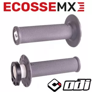 ODI V2 Lock-On No Waffle Graphite Grey Grip FC250 FC350 FC450 TC250 - Picture 1 of 6