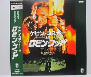 ROBIN HOOD: PRINCE OF THIEVES - Japanese original Vintage LASER DISC - Picture 1 of 1