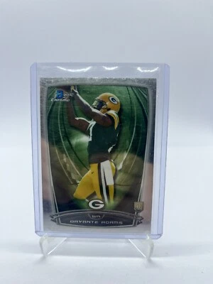 Davante Adams 2014 Bowman Chrome Rookie #197 Green Bay Packers RC Raiders - Image 1 of 2