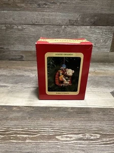 Vintage Heirloom Carlton Cards Christmas ornament "Warm N Toasty” - Picture 1 of 6