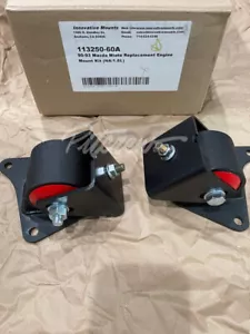 Innovative Mounts Fits 90-93 Miata 1.6L Steel Motor Mounts INN-113250-60A - Foto 1 di 5