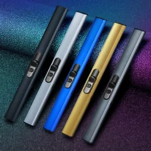 Smart USB Electric Rechargable Long Lighter Unique Windproof Electric Arc - Picture 1 of 12