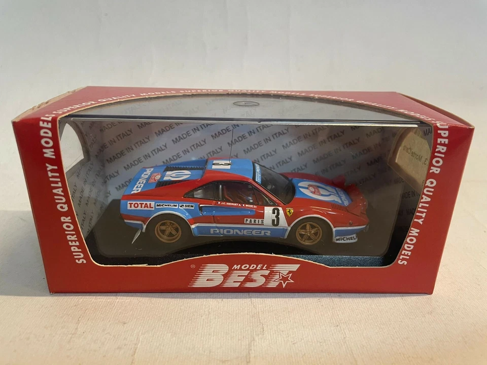 Best model Ferrari 308 GTB GR #3 Rally Monte Carlo 1982 1/43 9363 - Immagine 1 di 2