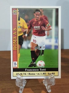 Card FRANCESCO TOTTI Mundicromo Schede Calcio 2001 Roma Card #355 🐺❤️💛 - Foto 1 di 2