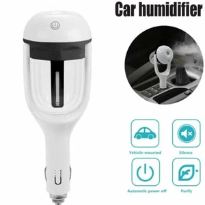 Humidifier Car Air Purifier Aroma Diffuser Essential Oil Aromatherapy Ioniser - Picture 1 of 8
