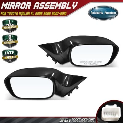 2x Espejo retrovisor eléctrico para Toyota Avalon XL 2005 2006 2007-2010 87940AC060 87910AC040 Foto 1 de 4