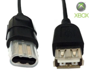 XBOX USB CABLE - Female USB to Original Xbox Adapter - US Seller - Soft-Mod NEW! - Picture 1 of 1