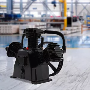 5 PS einstufige Inline-Twin Ersatz Luftkompressor Pumpe 3 3 Zylinderkopf - Bild 1 von 24