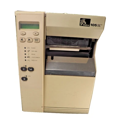 Zebra 105SL Transfer Direct Label Thermal Industrial Printer - Image 1 of 4