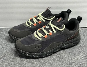 Under Armour Hombres 10.5 Zapatos Cargados Verssert Moteado Correr Negros - Imagen 1 de 8