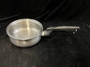 VINTAGE DE LUXE PERMANENTE BRATPFANNE PFANNE EDELSTAHL USA 7" - Bild 1 von 6