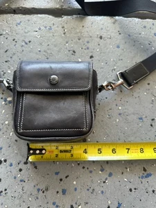 Coach Mini Black Messenger Camera Bag - Picture 1 of 19