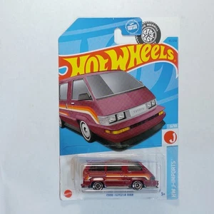 2023 Hot Wheels | 1986 Toyota Van | Burgundy | HW J-Imports 6/10 | #095 NEW - Picture 1 of 2