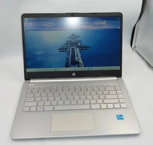 HP 14" Laptop Intel Core i3 12th Gen 4GB RAM 120GB SSD Windows 11 Home S-Mode - Picture 1 of 10