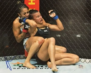 Jaqueline Amorim Signed Autographed UFC Fighter 8x10 Photo PSA/DNA COA - Picture 1 of 1
