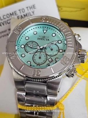 Invicta - SUBAQUA - Light Turquoise Blue Dial - Chronograph Quartz - mens watch - Image 1 of 4