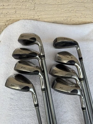 Tour Edge Bazooka JMAX Iron Wood Hybrid Set 4-PW+AW Senior Flex Graphite RH - Image 1 of 4