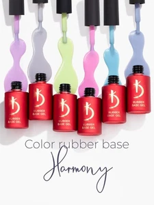 KODI Professional COLOR Base HARMONY Collection Pigmented Rubber Base for Nails - Picture 1 of 9